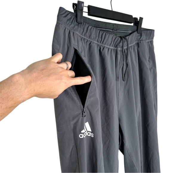 Adidas Nylon Track Pants - Picture 4 of 8